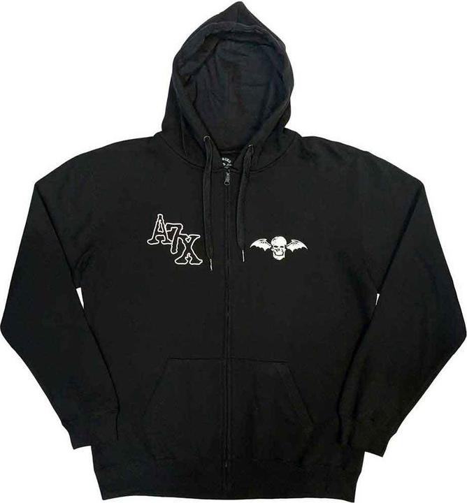 Avenged Sevenfold Dead Head Hoodie mit durchgehendem Reissverschluss