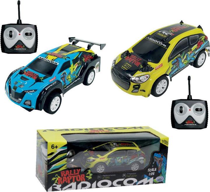 Actual product image ODS Radiocom - Rally Raptor sc.1:26 RC 27 Mhz lexan body, 7 functions