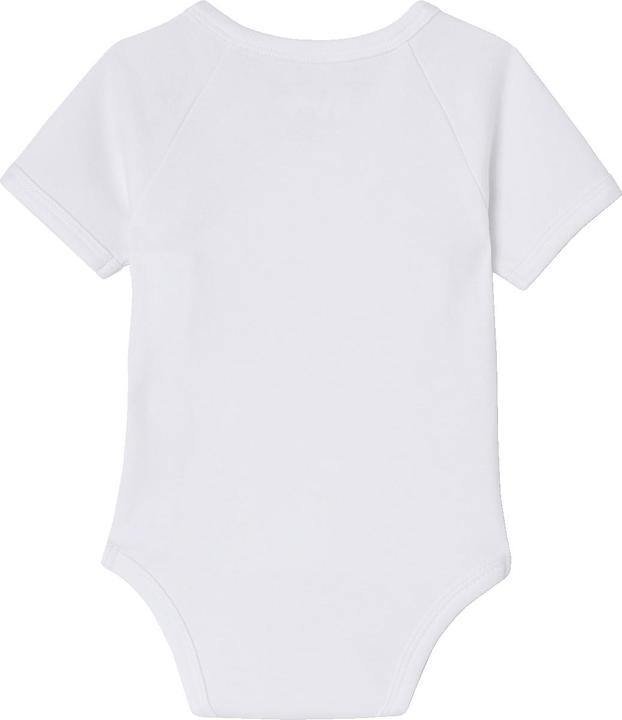 Vertbaudet Bio-Kollektion: Baby Wickelbody mit kurzen Ärmeln und Schriftzug