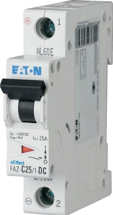 Eaton MCB, 16A, C-type, 1Pole, 10kA (DC)