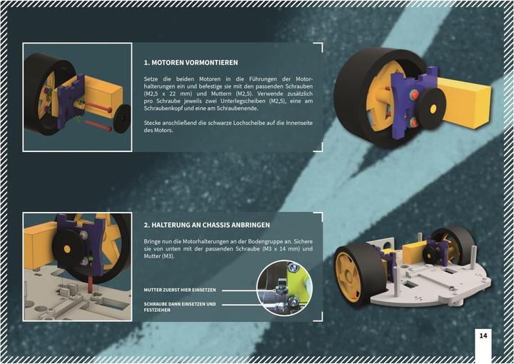 Image du produit Joy-it Robot en kit da montare Micro Bit JoyCar kit costruire MB-Joy-Car