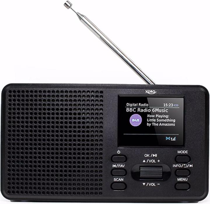 Actual product image Xoro DAB 142 (DAB+, FM, Bluetooth)