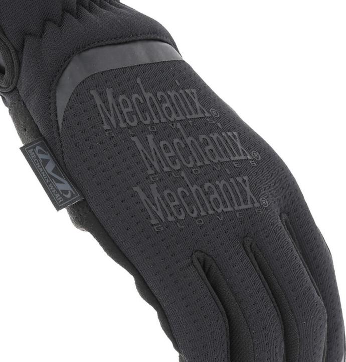 Actual product image Mechanix Wear Moteriškos pirštinės Mechanix FastFit® Women, juodos, L dydis. Rauktas rankogalis, 0,6 mm dirbtinė o (L)