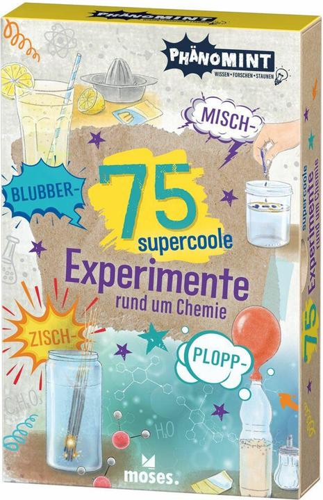 Produktbild PhänoMINT 75 supercoole Blubber-Zisch-Misch-Plopp-Experimente (Deutsch, Anitavan, Saan, 2022)