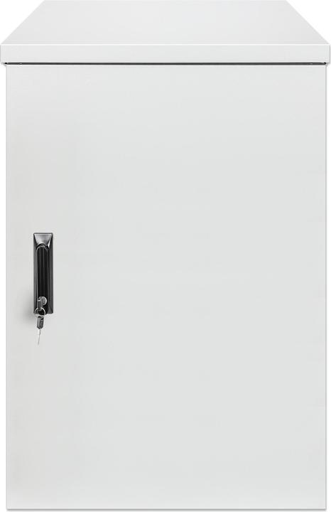 Actual product image Intellinet IP55 19" wall distributor 18 U 600mm deep grey (18 RU, 19 inch rack)