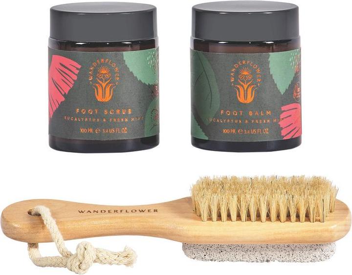 Wanderflower Foot Therapy Set (Fusscrème & Fussgel)