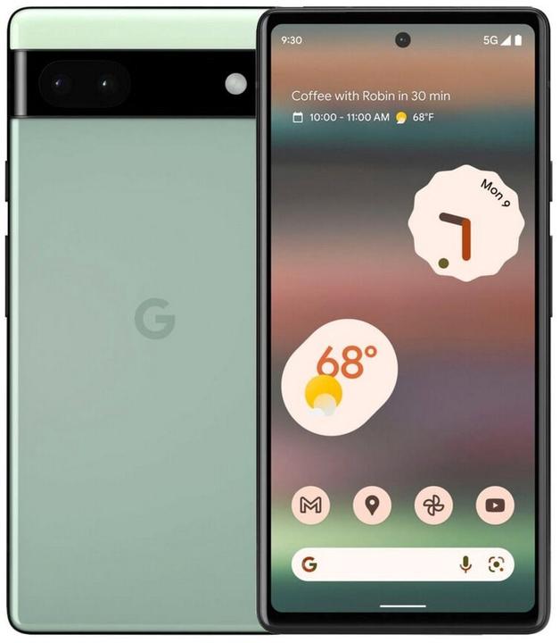 Immagine prodotto Google Pixel 6a (128 GB, Verde salvia, 6.10", SIM + eSIM, 12.20 Mpx, 5G)