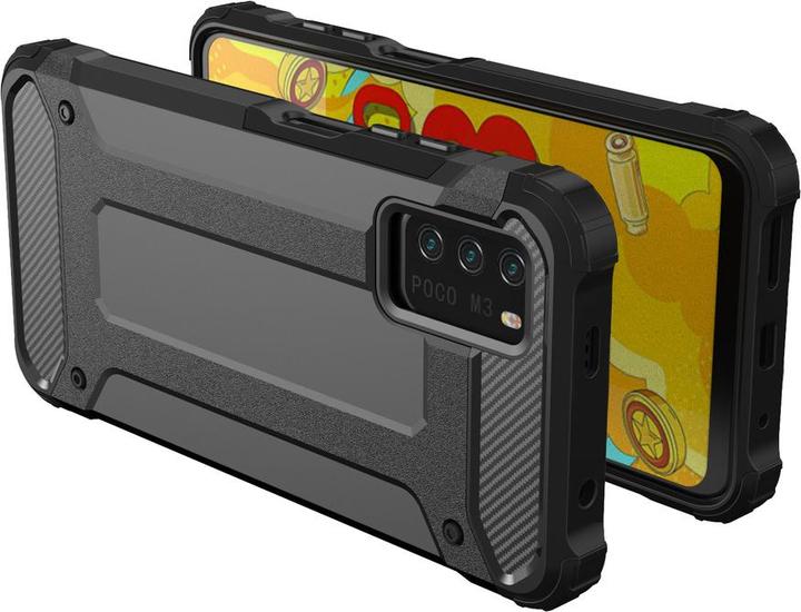 Image du produit Hurtel Housse hybride pour Xiaomi Redmi Note 10 5G / Poco M3 Pro doré (Xiaomi Redmi Note 10 5G)