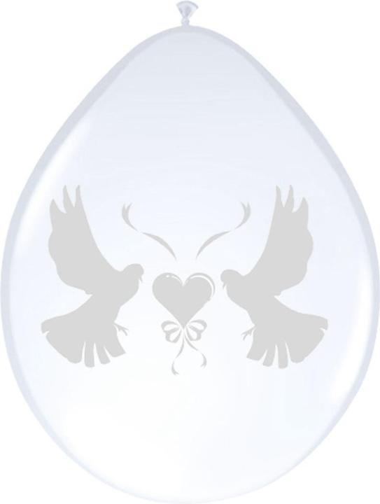 Produktbild Folat Romantische Hochzeit Luftballons Weisse Tauben - 8 (8 x)