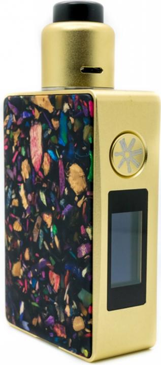 Produktbild Asmodus Spruzza 80W Squonker Kit Mosaic Edition Gold/Black + Oni-One RDA