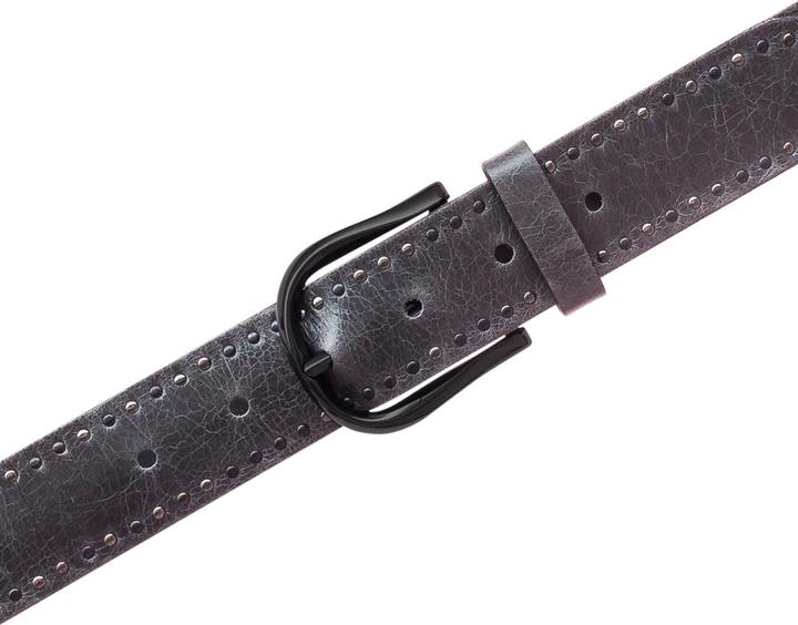Immagine prodotto B.Belt Cintura in pelle con borchie (80)