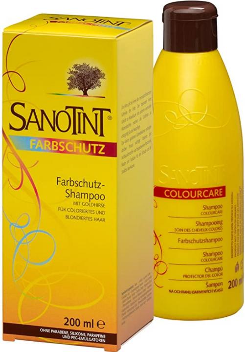 Produktbild Sanotint Farbschutz-Shampoo mit Goldhirse (200 ml, Flüssiges Shampoo)