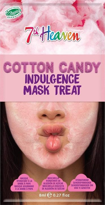 7th Heaven Cotton Candy Light Moisturising Face Mask with Sweet Almond Oil (8 ml)