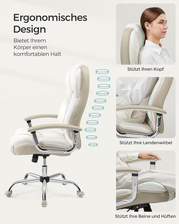 Actual product image Songmics Ergonomischer Chefsessel