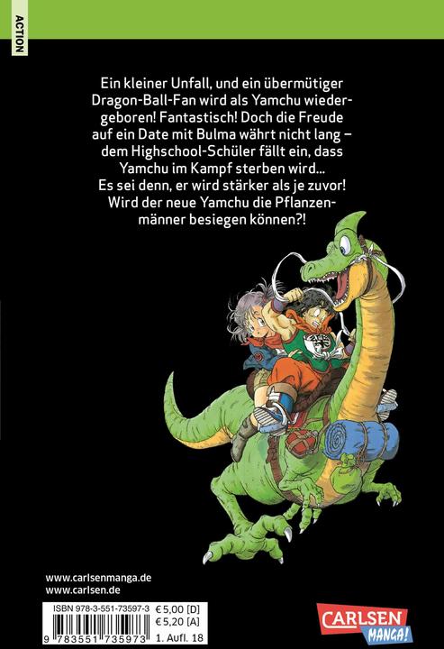 Actual product image Dragon Ball Side Stories - Yamchu (German, Dragon Garow Lee, Akira Toriyama, 2018)