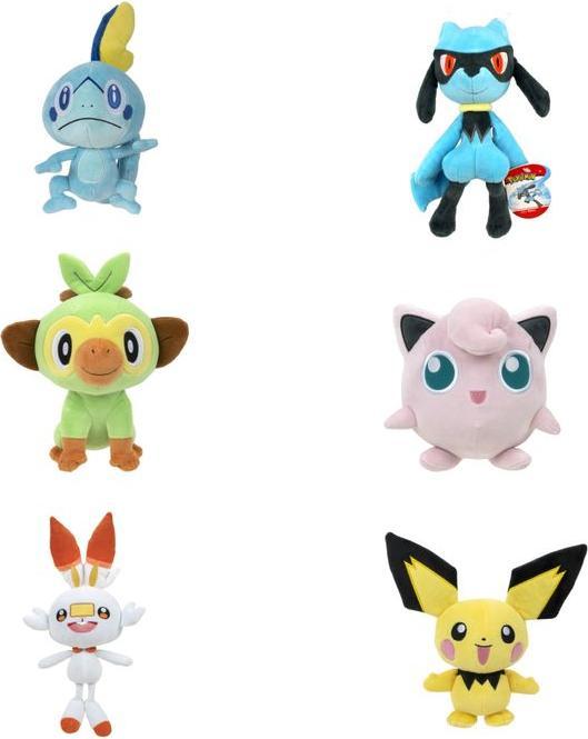 Produktbild Jazwares Pokémon assortiert Plüsch, 20 cm, B12 (20.50 cm)