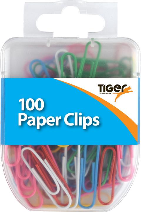 Tiger Stationery Paper clips 100pack (100 x)