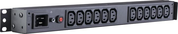 Produktbild Cyberpower BASIC PDU20BHVIEC12R 230V/16A 1U12x IEC-320 Ausgang