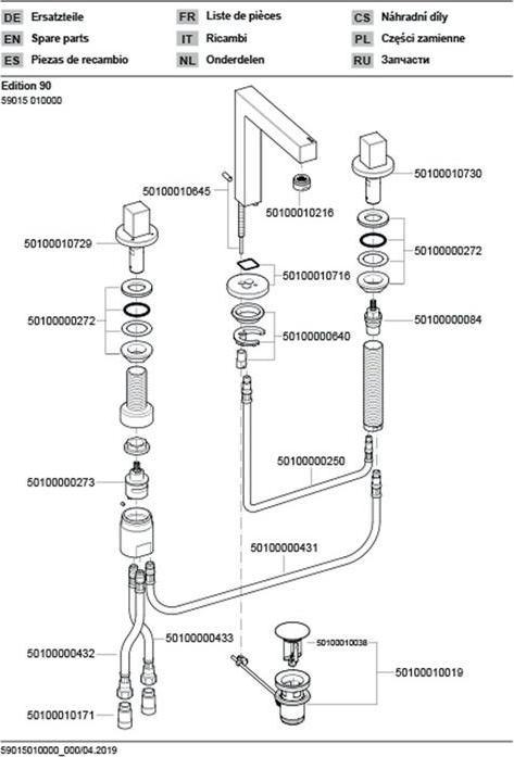 Image du produit Keuco Mélangeur 3-L WT 155 EDITION 90 vc m ZAG