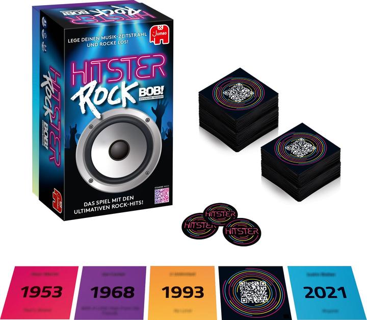 Productafbeelding Jumbo Hitster – Rock (Duits, Italiaans, Frans)