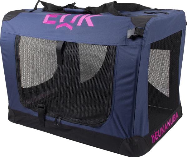 Eukanuba Pet Soft Crate, 122x79x79 cm, bl/sort XXXXL (Dog)