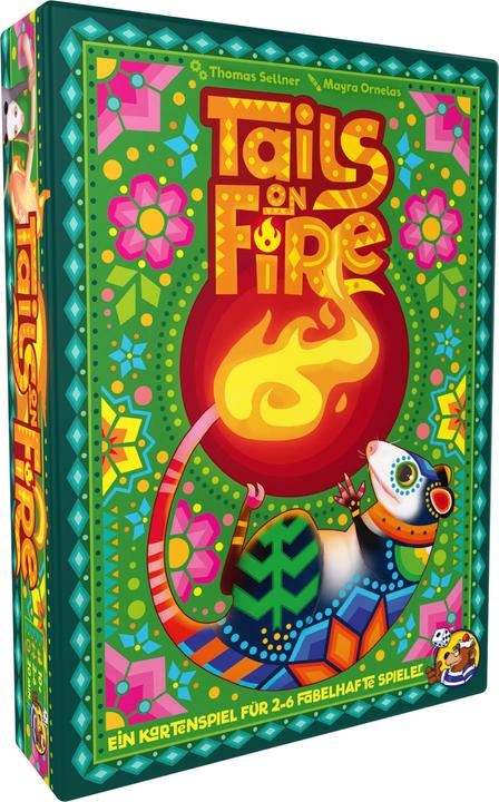 Image du produit Tails on Fire, jeu de cartes, pour 2 à 6 joueurs, à partir de 10 ans (édition allemande) (Allemand)