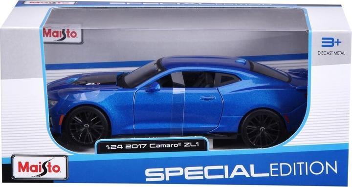 Immagine prodotto Maisto Modello composito Chevrolet Camaro ZL1 2017 blu 1/24