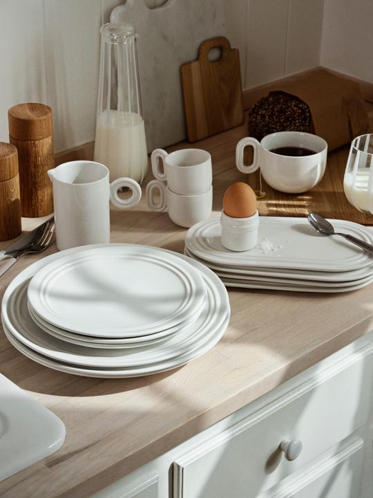 Produktbild Broste Copenhagen Stevns Eierbecher chalk white 5cm (1 x)