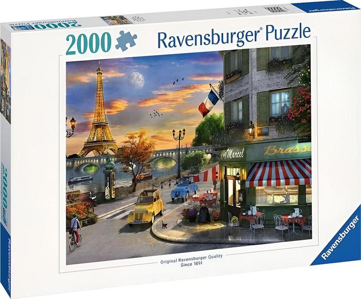 Immagine prodotto Ravensburger Un'ora di sera romantica a Parigi (2000 pezzi)