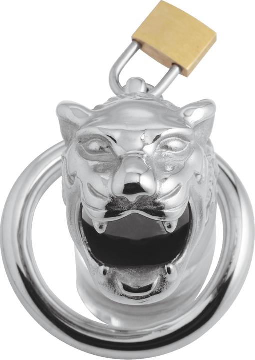 Actual product image Master Series Tiger King Cock Cage With Lock