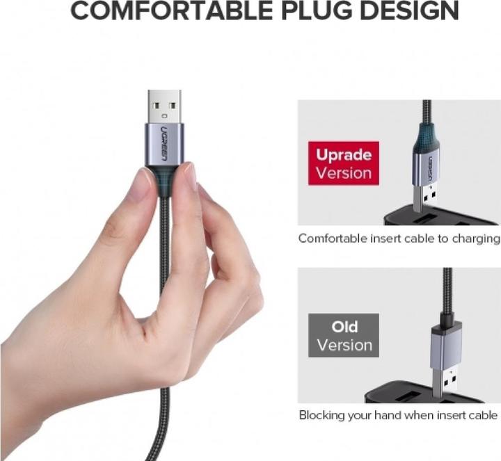 Produktbild Ugreen Micro USB – USB A (2 m, USB 2.0)