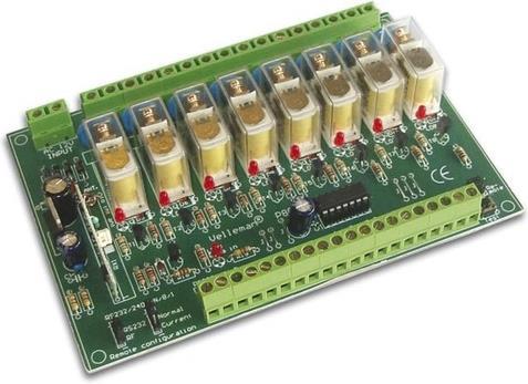 Image du produit Velleman K8056 Télécommandé 8 canaux- (Extension)