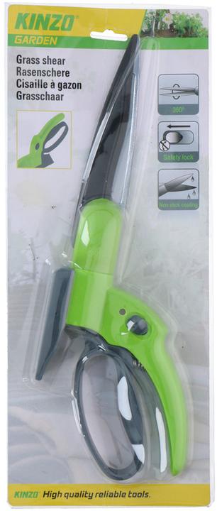 Actual product image Kinzo grass shears 35x13x4 cm turns green