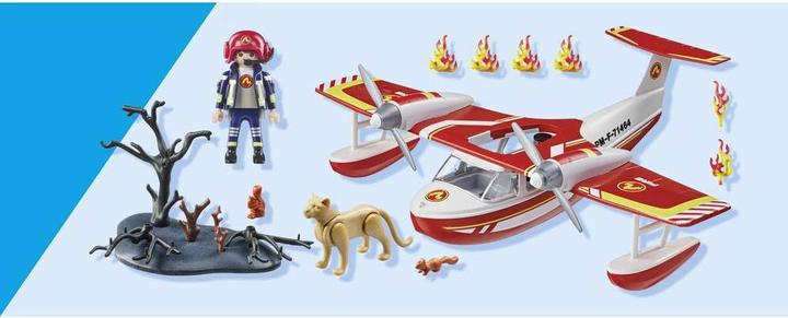 Actual product image Playmobil Fire-fighting aircraft with extinguishing function (71463)