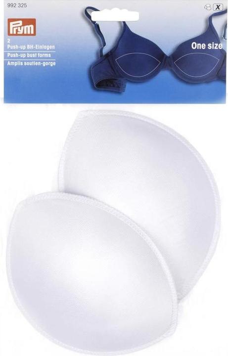Produktbild Prym Push-up BH-Einlagen, weiss Grösse M, L - Karte 2 Stk.