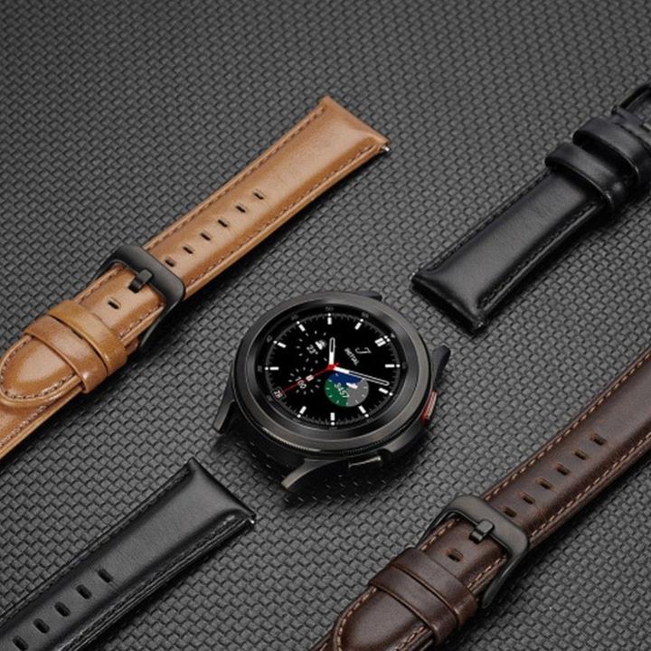 Actual product image Dux Ducis YA Series genuine leather strap (20 mm, Genuine leather)