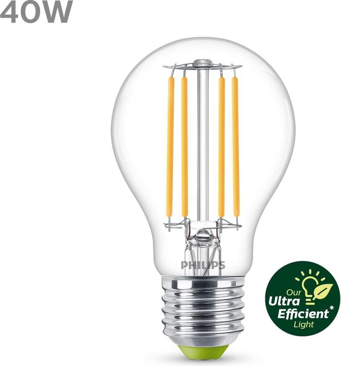 Energie-Label Philips LED Classic (E27, 2.30 W, 485 lm, 1 x, A)
