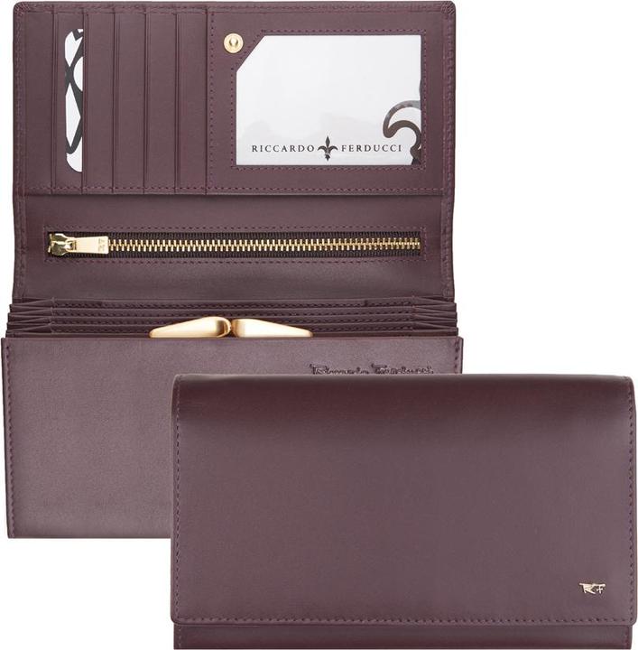 Actual product image Riccardo Ferducci Ladies frame purse, RFID