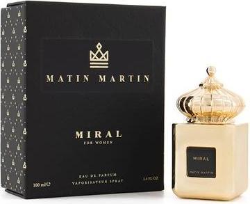 Matin Miral Eau de Parfum for Women Pear Mandarin Orange Plum Fruity Long Lasting Scent Arabian Perfumery (Eau de Parfum, 100 ml)