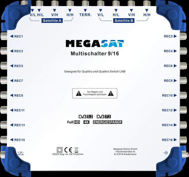 Produktbild Megasat multiswitch 9/16 (Multischalter)