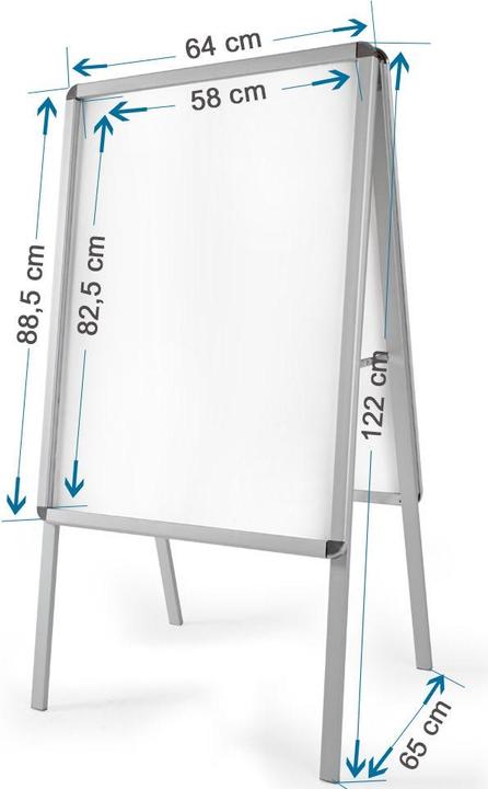 Produktbild tectake Plakatständer (A1)