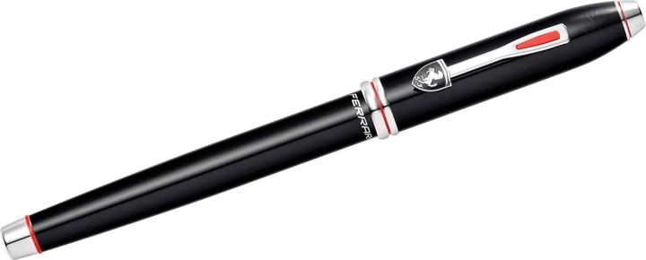 Image du produit Cross Stylo Plume Townsend Scuderia Ferrari Noir Laqué M Coffret Cadeau (Noir, 1 x)