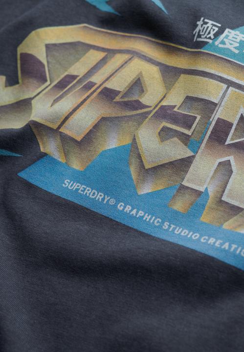 Actual product image Superdry Rock Band Logo Relaxed Tee (S)