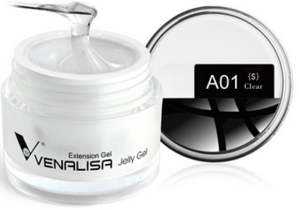 Venalisa Builder Gel Clear UV/LED (Weiss, Transparent, Gel-Effekt Nagellack)