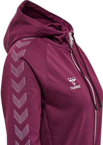 Immagine prodotto hummel Hmlmove Grid Cot. Felpa Con Cappuccio E Zip Donna (XS)