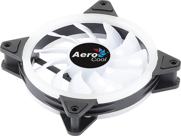 Actual product image AeroCool Duo 12 computer case fan 12 cm black (120 mm, 1 x)