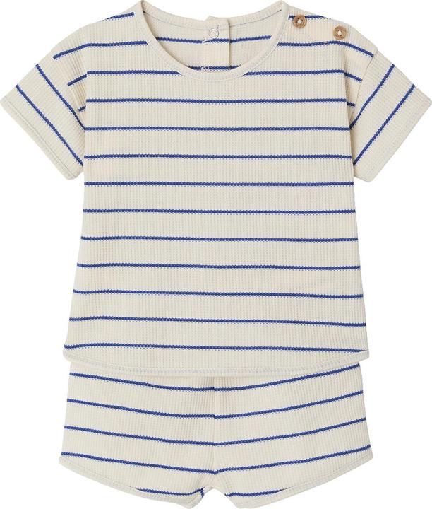Actual product image Vertbaudet Baby-Set: T-Shirt & Shorts aus Waffelpikee (74)