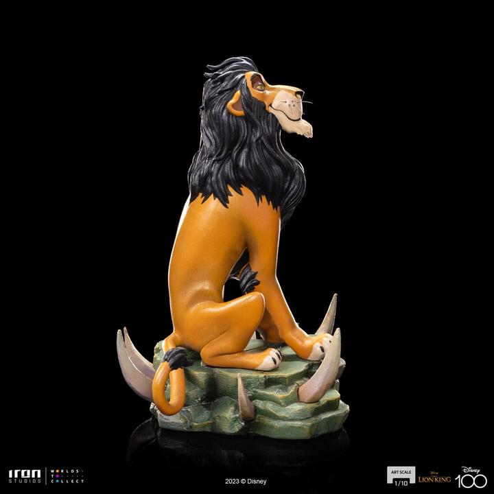 Immagine prodotto Iron Studios Statuetta del Re Leone 1/10 Art Scale Scar Regular 16 cm