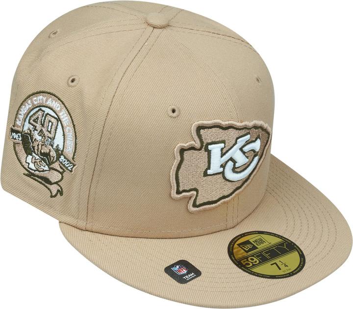 Actual product image New Era 59Fifty Cap - ANNIVERSARY Kansas City Chiefs - 7 1/8 (7 1/8)