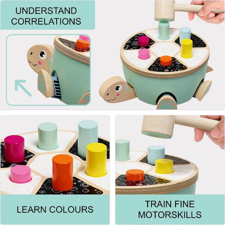 Produktbild Topbright Toys Klopfspiel Schildkröte